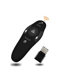 Resim Kablosuz Lazer Sunum Kumandası Laser Powerpoint Wireless 