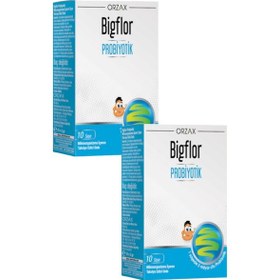 Resim Orzax Bigflor Probiyotik 2 x 10 Saşe 