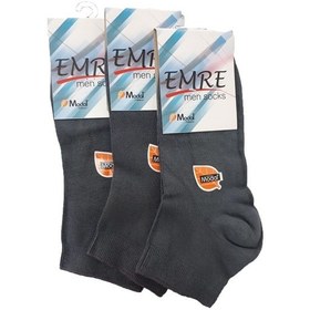 Resim Hepsine Rakip Emre Erkek Bambu Kısa Patik Çorap 6 Lı Paket 
