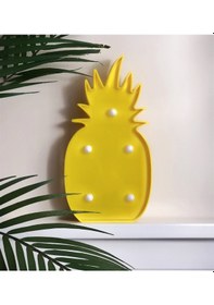 Resim Dekoratif Ananas Led Lamba 