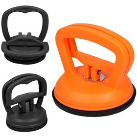 Resim Mufunye Vakumlu Araba Göçük Çektirici Seti - 3'lü Paket Cam, Fayans, Ayna Onarımı İçin Turuncu-siyah Göçük Giderici Aletleri 