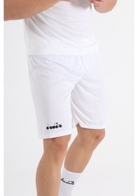 Resim Diadora Düz Beyaz Antrenman - Spor Şort - DDANT-SORT 