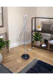 Resim Glorion Müzik Notası Sol Anahtarı Led Lambader Rgb- Gun Işığı -beyaz 