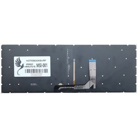 Resim MSI Uyumlu Gf63 Thin 12u Notebook Klavye Işıklı -kırmızı- 