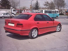 Resim Bmw E36 1991-1998 Sedan Cam Üstü Spoiler 