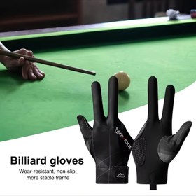 Resim 3 Parmak Billiards Eldivenleri - Profesyonel, Aşınmaya Dayanıklı, Kaymaz, Kararlı Çerçeve, Sol ve Sağ El Uyumlu, Polyester Elyaf, Billiards Eldivenleri|Profesyonel Eldivenler|Polyester Elyaf Eldivenler 