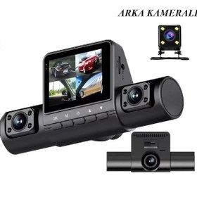 Resim 4 Kameralı 1080p Hd Araç İçi Kamera Ön Arka Yan Sağ-sol Açılar 32gb Hafıza Kartı Takılabilir 
