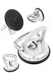 Resim PROXTECH Premium Yüksek Kalite Cam Fayans Kaldırma Metal Alüminyum Tekli Cam Fayans Taşıma Vantuz 30-35 Kg 