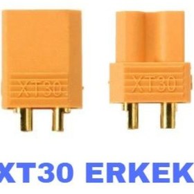 Resim Xt30 Batarya Konnektör Dişi Erkek Takım Soket Lipo 25 Adet Takım 
