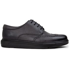 Resim Deery Hakiki Deri Comfort Gri Erkek Günlük Ayakkabı - 01942mgrıp01 Gri 