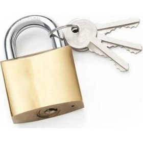 Resim Ersa Trı-moon Sarı Asma Kilit 25 Mm 