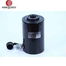Resim Worldforce 11167 Delikli Hidrolik Silindir 20 Ton Strok: 50 mm Hidrolik Delikli Makine Krikosu 