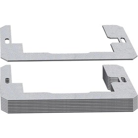 Resim Suntek Yatak Odası Için Metal Duvar Plakası Ara Seti Basit 10-parça 