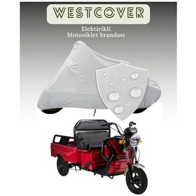 Resim Volta Apec Apt4 3 Tekerlekli Elektrikli Motosiklet Koruma Örtüsü Brandası Lüx Kalite 