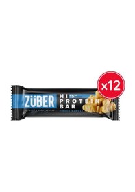 Resim Züber Fındık Ezmeli Yüksek Protein Bar 12 x 45 G 