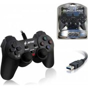 Resim Oyun Kolu Usb'li Joystick Pc Uyumlu Joystick Oyun Kolu Rumblepad Jite KD-208 