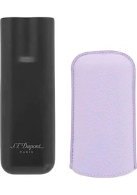 Resim S.t. Dupont Grained Leather İkili Puro Kılıfı Lila 183162 