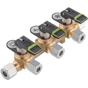 Resim Obus Karavan Gaz Vanası Gaz Dağıtıcı Valf Üçlü Şalter Model 