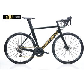 Resim Carraro Race Ce Aero Yol Bisikleti (Mat Siyah-Antrasit-Altın) 