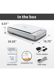 Resim Plustek Opticpro A320e, Düz Yataklı Tarayıcı, A3 Boyutunda, 800 Dpi Çözünürlük, Ccd Teknolojisi 