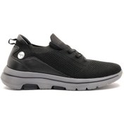 Resim James Franco 105-004 Comfort Ortapedik Erkek Spor Ayakkabı Siyah 
