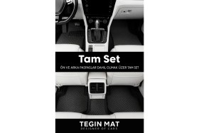 Resim Relive Baw1 Elektrikli 2023-2025 Aracınıza Özel Eva Paspas Siyah | Kaymaz ve Yıkanabilir Oto Paspas 