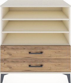 Resim Hyperion Şifonyer 3 Raflı 2 Çekmeceli 88x44x96 Aytaşı-çam Aytaşı 