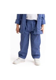 Resim Oliven The Kid Unisex Gabardin Pantolon Mavi Mavi 
