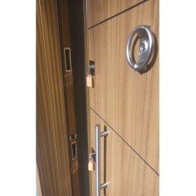 Resim Tezdoor Eskitme Kasalı Düz Model Daire Kapısı, Çelik Kapı, Villa Kapısı 