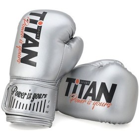 Resim Gümüş Silver Rengi Boks Eldiveni Çok Renkli 