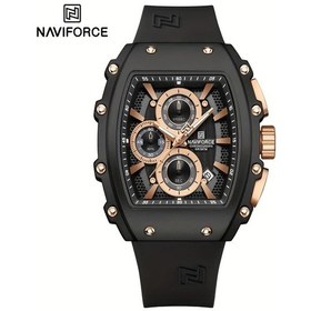 Resim Fochsia Navıforce Gülkurusu Siyah Çok Amaçlı Su Geçirmez Spor Kolluk Erkek Kol Saati Diğer 