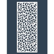 Resim Liar Ahşap Seperatör (Paravan) - KSP-47 - (10 mm) - (69 cm x 139 cm) - (Beyaz) 