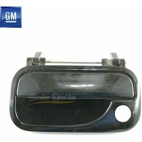 Resim Delikli Sol Ön Kapı Dış Açma Kolu Siyah B-boyanabilir Tip Opel Vectra B, Corsa B Coupe, Tigra A 