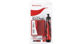 Resim YL Dış Ticaret Shaviv Raspa Seti - Shavıv Bonus Set E 100 - Hss 10 Adet E 100 Uç - Sap ile Birlikte Raspa 