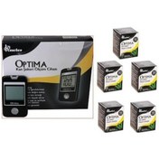 Resim Optima Kan Sekeri Ölçüm Cihazı + Strip 5 Kutu 250 Adet 