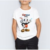 Resim Cuphead Çocuk Tişört T-Shirt Mr-05 