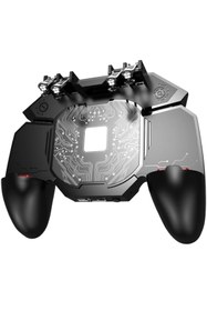 Resim Coverzone Soğutma Fanlı Mobil Oyun Kolu 6 Parmak Destekli, L2R2 Tetikli, 4.7–6.5” iOS Android İçin DL88 