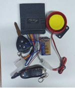 Resim Volta Motosiklet Alarm-Uzaktan çalıştırma Seti Pil Destekli-Motor Alarmı 