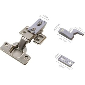 Resim Epazzar 6 Adet Dolap Içi Sensörlü Menteşe Lambası Mutfak Banyo Dolap Içi Aydınlatma LED 