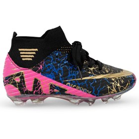 Resim Civil Sport Laliga 31-35 Numara Halı Saha Ayakkabısı - Siyah - Siyah-Altın / 3 