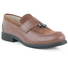 Resim Rakerplus Taba Klasik Loafer Erkek Çocuk Ayakkabı 