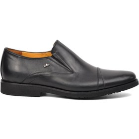 Resim Dr. Flexer 021403 Siyah Hakiki Deri Erkek Comfort Günlük Ayakkabı 