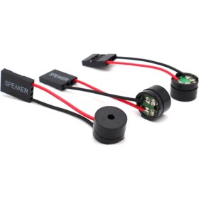 Resim Sagrado 20 Adet Pc Anakart Mini Hoparlör Masaüstü Bilgisayar Koruyucu Kapak Dıy Dahili Kod Mini Fiş Buzzer (Yurt Dışından) 