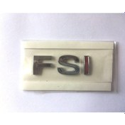 Resim Volkswagen Fsi Bagaj Yazısı Tek Kırmızı (Passat B6 - Jetta 5) 