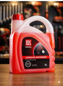 Resim Lukoil Kırmızı Antifreeze Longlife Conc. 3 Lt Kırmızı 