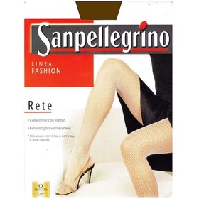 Resim Italian Sanpellegrino İtalian Sanpellegrino Kadın Siyah Kilotlu File Çorap-Kahverengi 