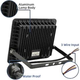 Resim AUTO PARTS Uzun mesafe Aydinlatıcı Beyaz Led Işıklı Projektör -100 W 