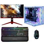 Resim DRx3730 Intel Core i9 13900K 27" 16 GB RAM 1 TB M.2 NVMe SSD 24 GB RTX4090 Curved FreeDOS Masaüstü Oyun Bilgisayarı Dragos
