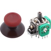 Resim Pop Konsol XBOX One Analog Motor Topuz Seti 1+1 One - One S/X - Series S/X Uyumlu Kırmızı Bordo 