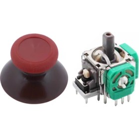 Resim Pop Konsol XBOX One Analog Motor Topuz Seti 1+1 One - One S/X - Series S/X Uyumlu Kırmızı Bordo 